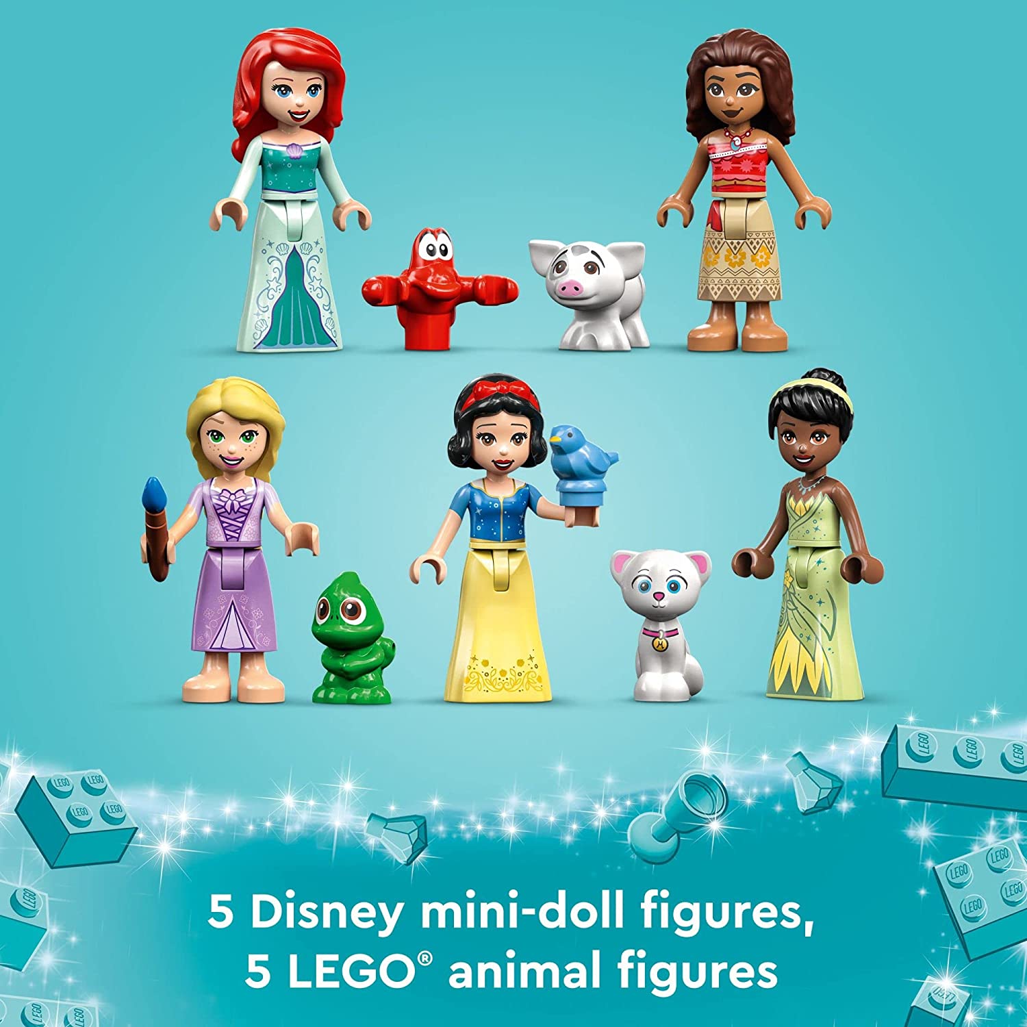 Lego Disney Princess Castle Mini Figures