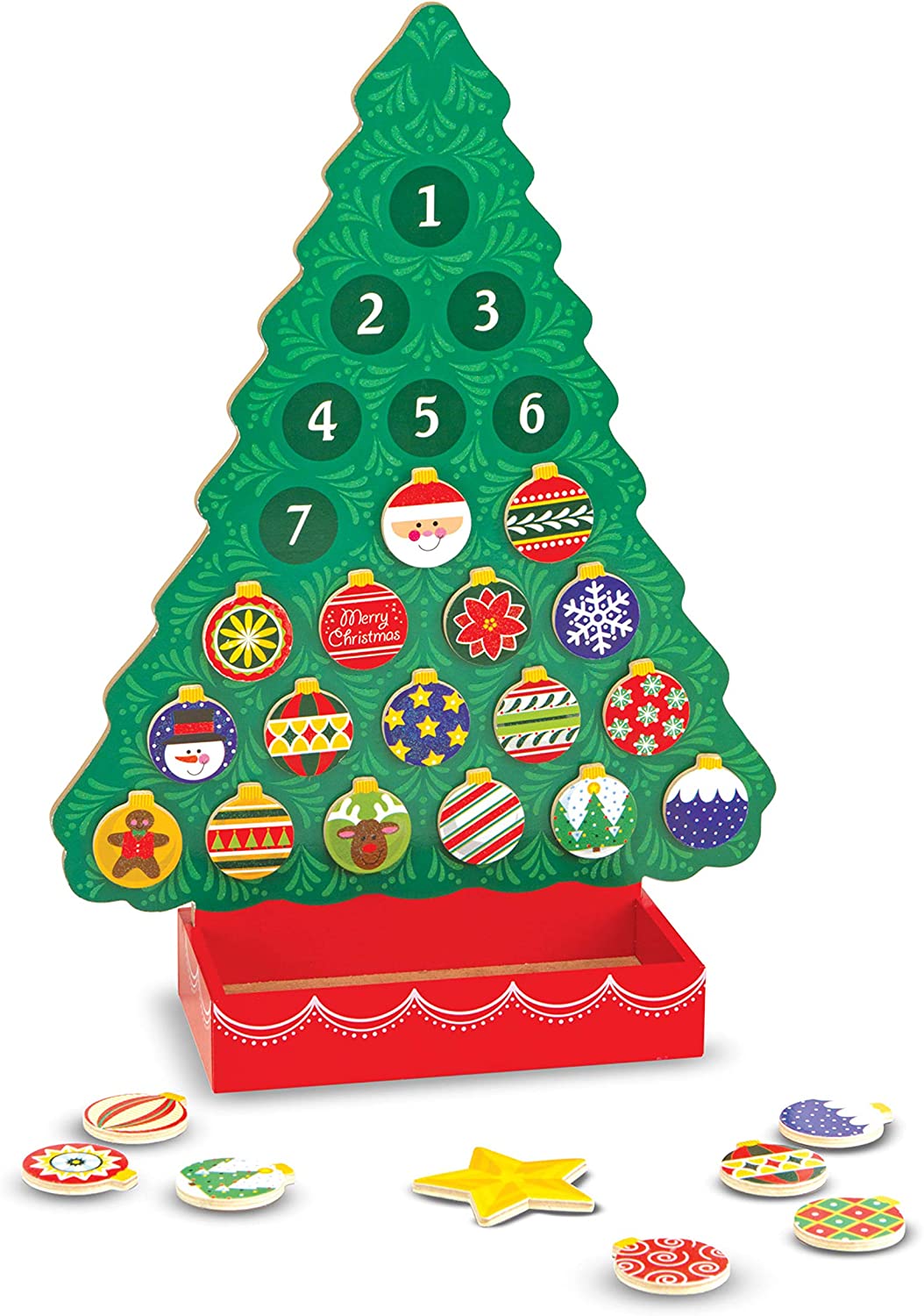 Melissa & Doug Wooden Advent Calendar