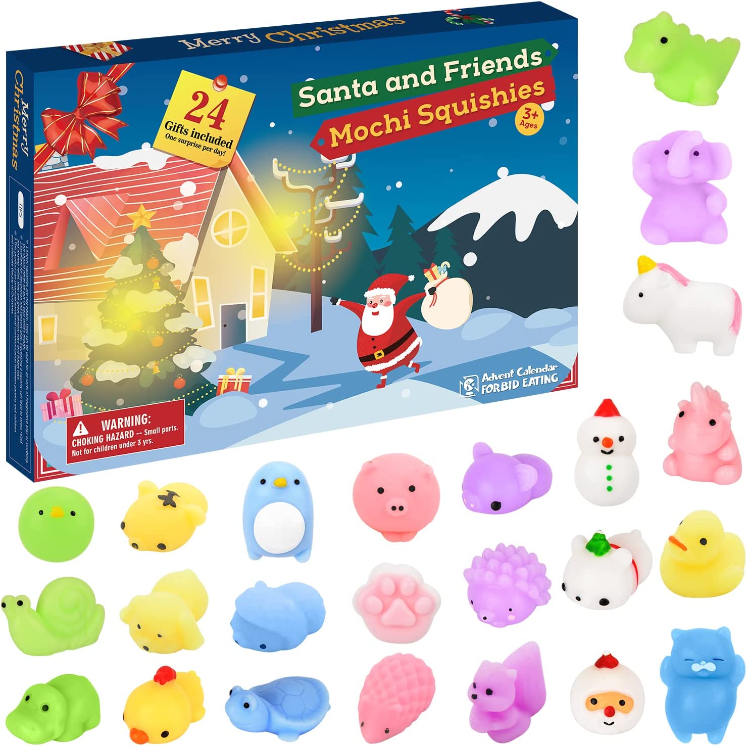 Mochi Squishies 2022 Advent Calendar